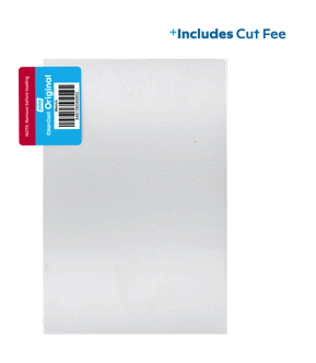[04-000005] RapidCut Custom Sheet, Clear-Coat Original, Watch (14cm x 9cm) Includes Cut Fee