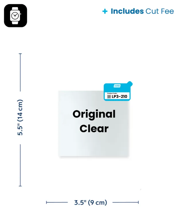 RapidCut Sheet - Watch - Original Clear - Includes Cut Feee