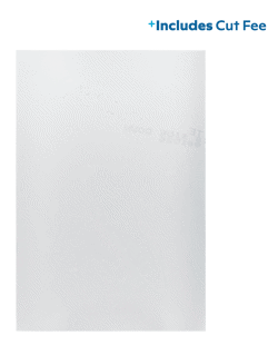 [04-000008] RapidCut Custom Sheet, Clear-Coat Matte, Watch (14cm x 9cm) Includes Cut Fee
