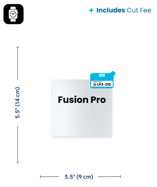 RapidCut Sheet - Watch - Fusion Pro - Includes Cut Fee